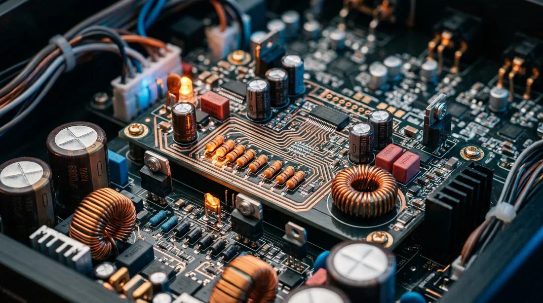 Comprendre les entrailles de votre matériel Détail technique des circuits internes d'un amplificateur audio