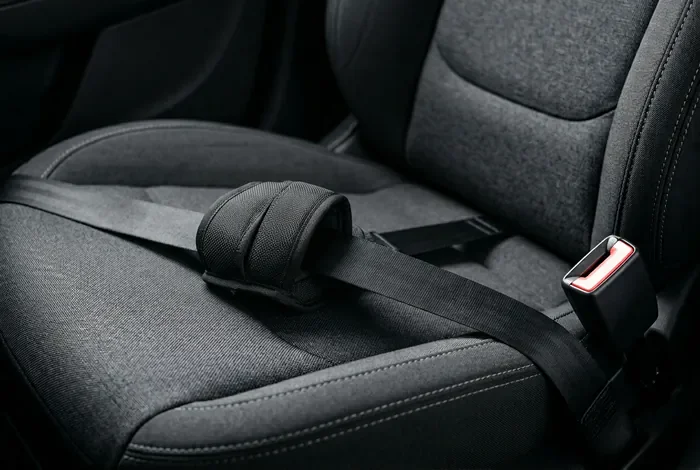 Faire 2h de route enceinte de 8 mois : conseils et précautions Accessoire de ceinture de sécurité pour femme enceinte dans une voiture