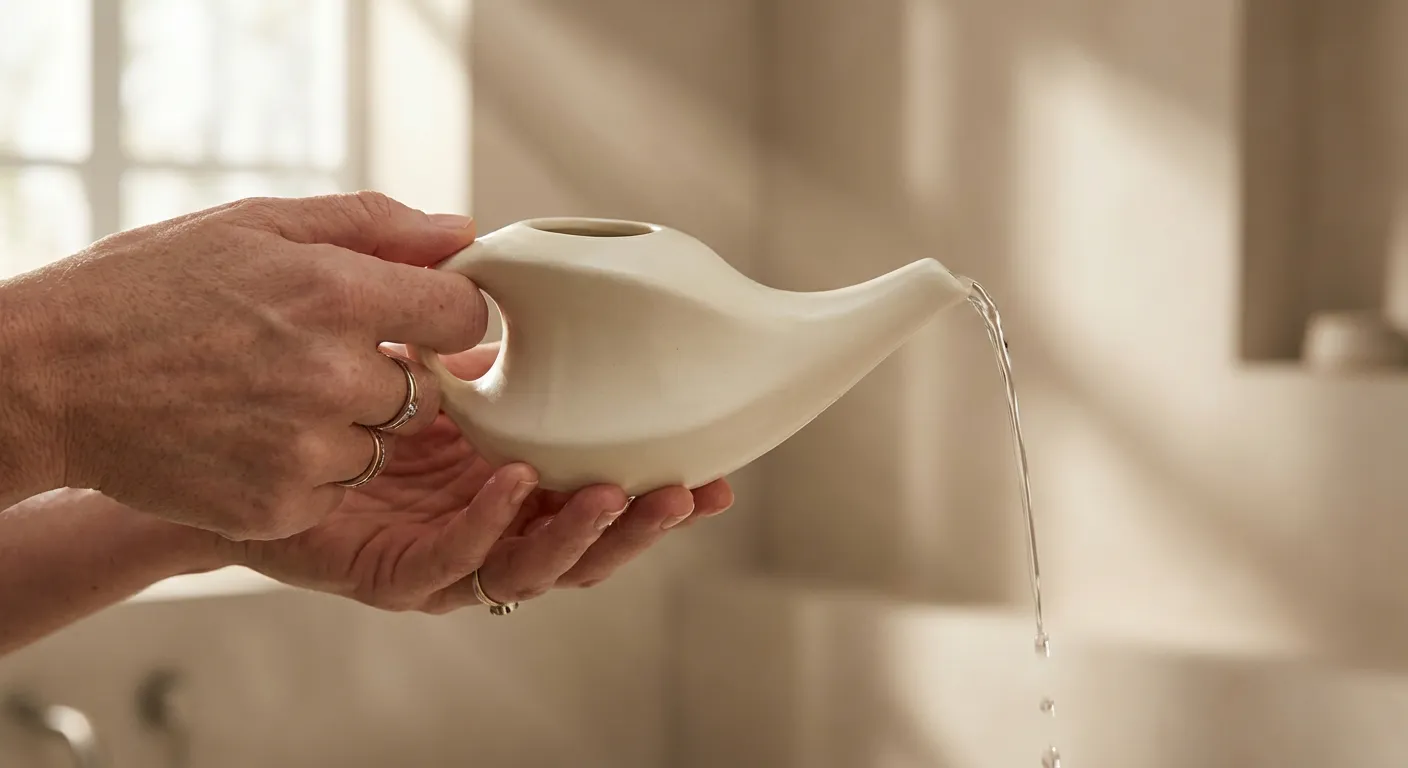 Démonstration d'une technique de lavage nasal sûre et efficace