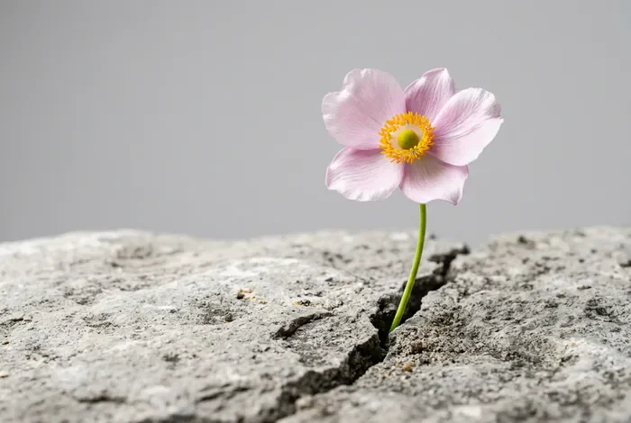 Arrêt anastrozole et effets secondaires : ce qui change Une fleur délicate symbolisant le renouveau après un traitement médical