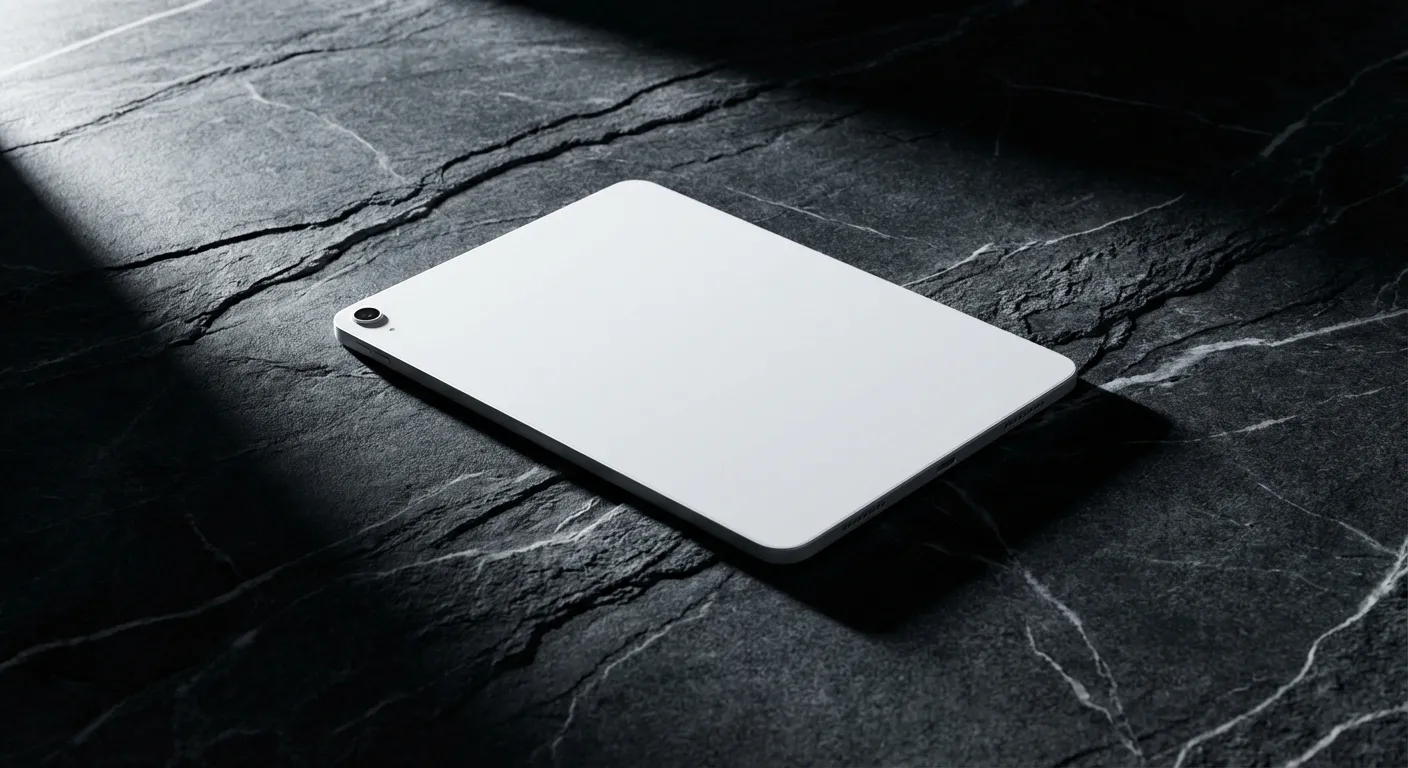 Gros plan iconique d'un comprimé médical sur fond sombre et texturé