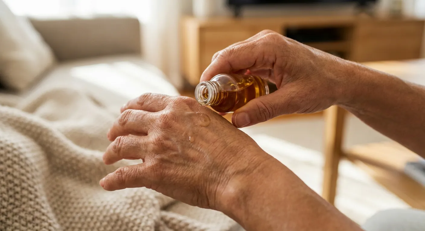 Gros plan sur le soulagement des douleurs articulaires avec des méthodes naturelles