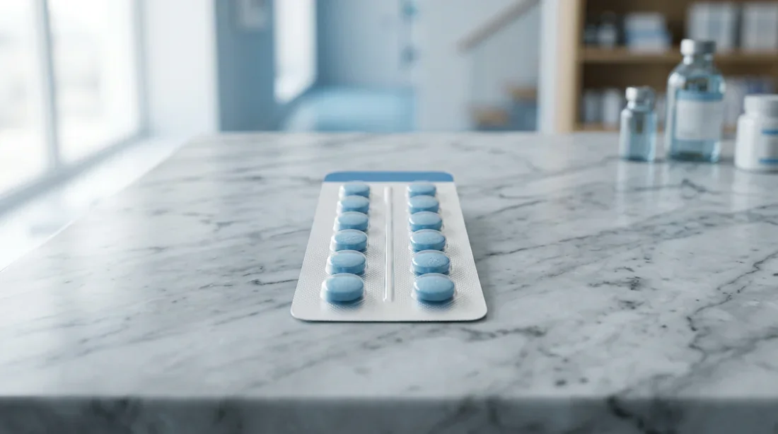 Analyse de la sécurité de la pilule Zoely Boîte de pilules contraceptives Zoely posée sur un support élégant