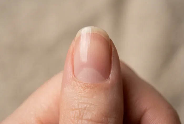 Quel est le meilleur durcisseur pour les ongles en 2026 Gros plan minimaliste d'un ongle sain et fort sur fond neutre