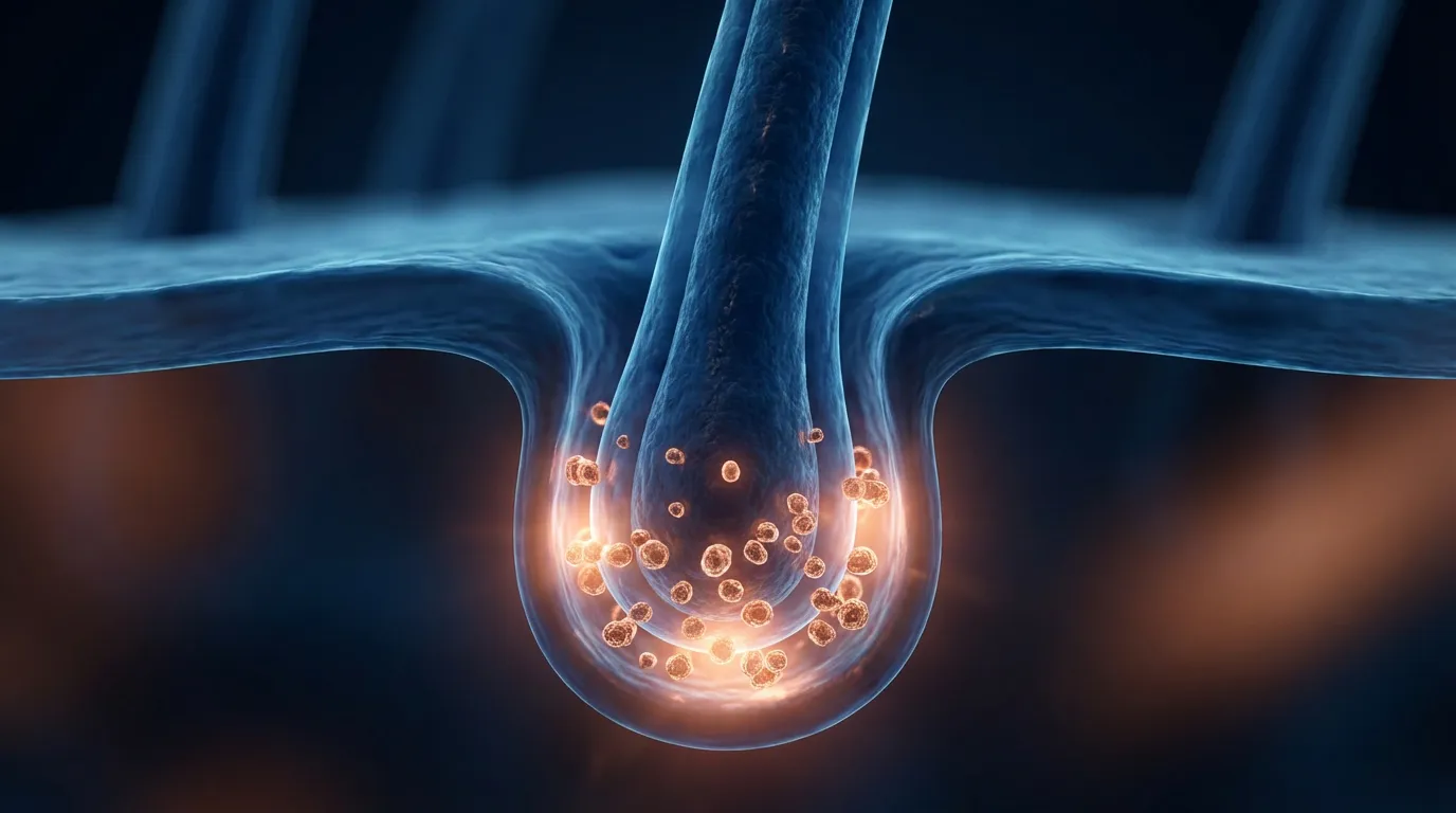 Représentation artistique de l'apport en fer au bulbe capillaire.