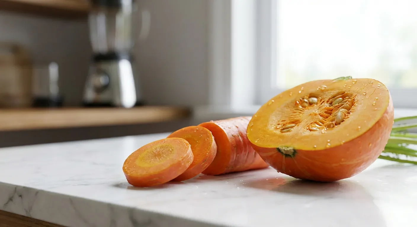 Ingrédients sains pour le repas du soir du nourrisson Légumes frais et colorés pour la préparation de la soupe du soir de bébé