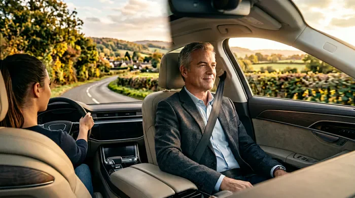 Idées de cadeau pour moniteur auto école en 2026 Un cadeau élégant posé sur un tableau de bord