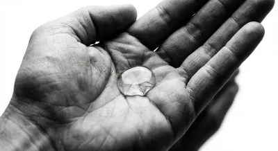 Icône de pureté et de soin pour la peau